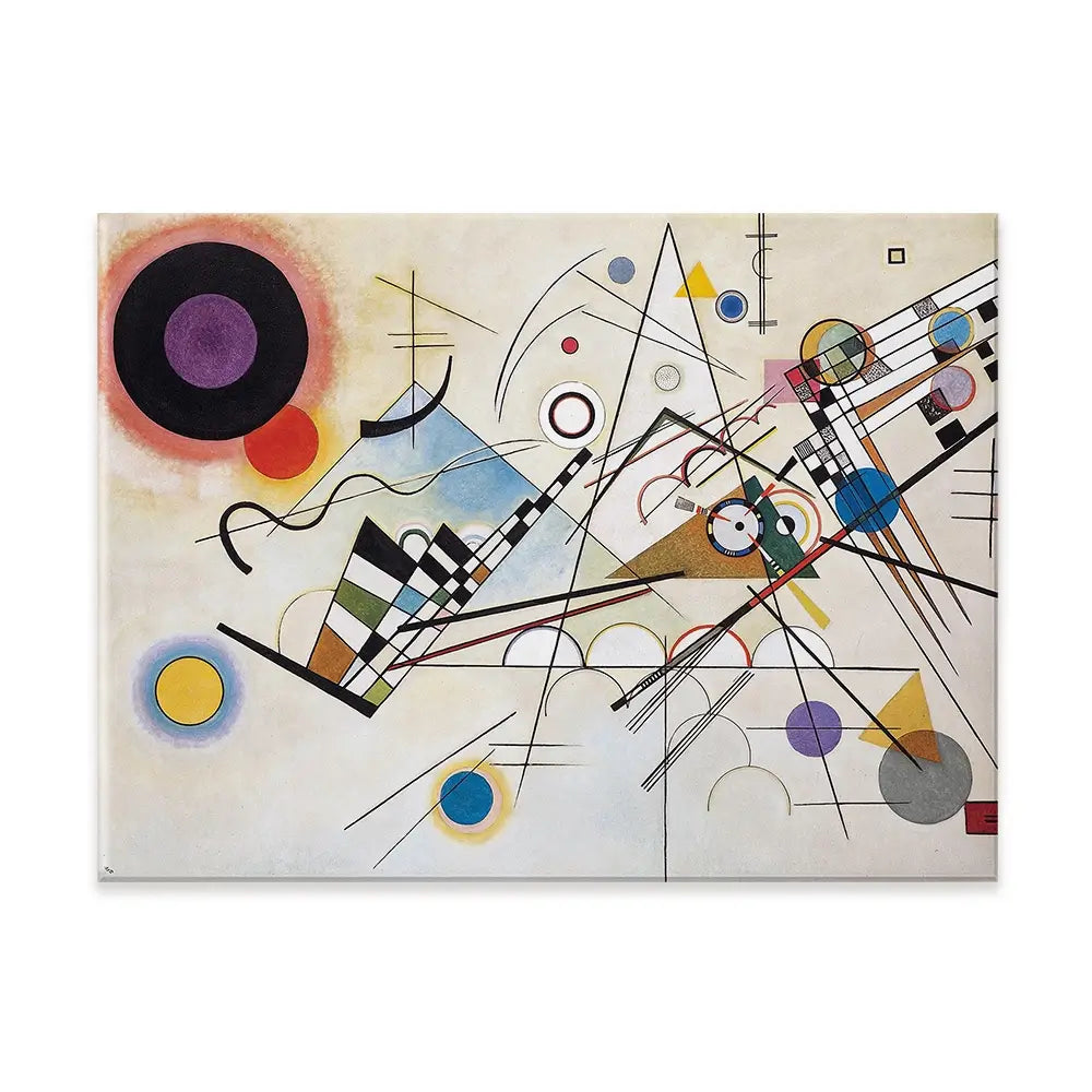 Composition 8 Canvas Print Composition 8 Canvas Print wall art product Wassily Kandinsky