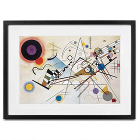 Composition 8 Framed Art Print Composition 8 Framed Art Print wall art product Wassily Kandinsky