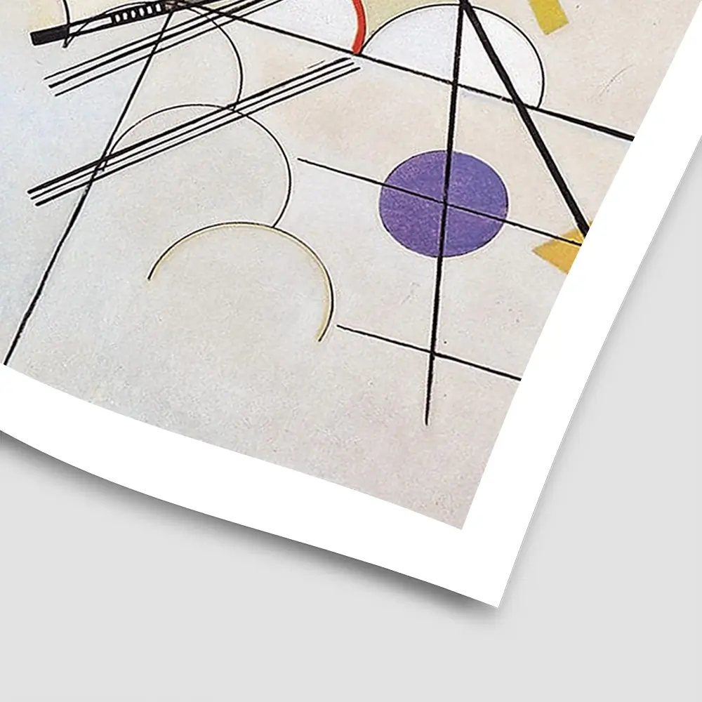 Composition 8 Square Art Print Composition 8 Square Art Print wall art product Wassily Kandinsky