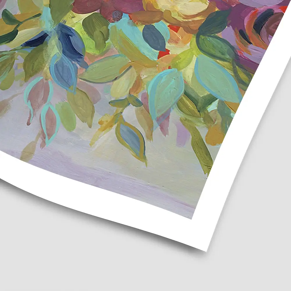 Confetti Bouquet Square Art Print Confetti Bouquet Square Art Print wall art product Carol Robinson