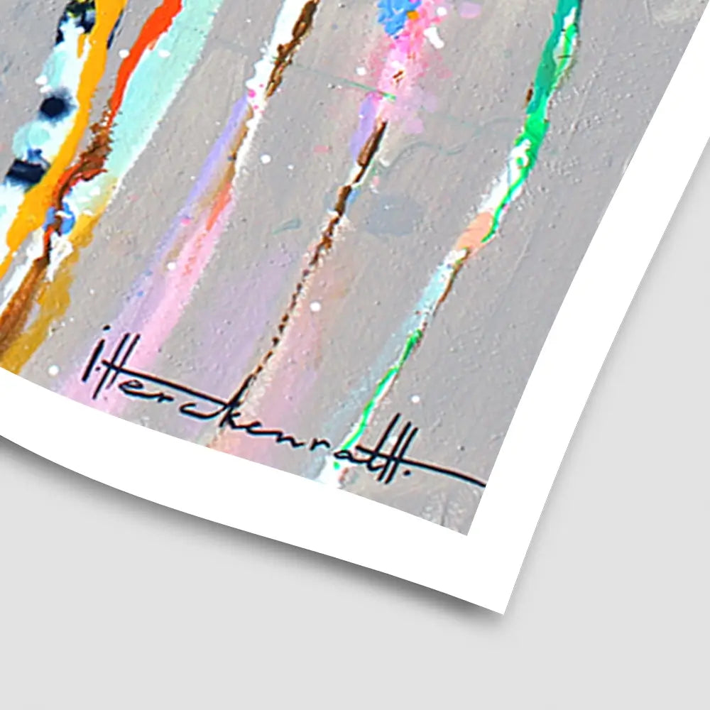 Connected People Art Print Connected People Art Print wall art product Studio Paint-Ing