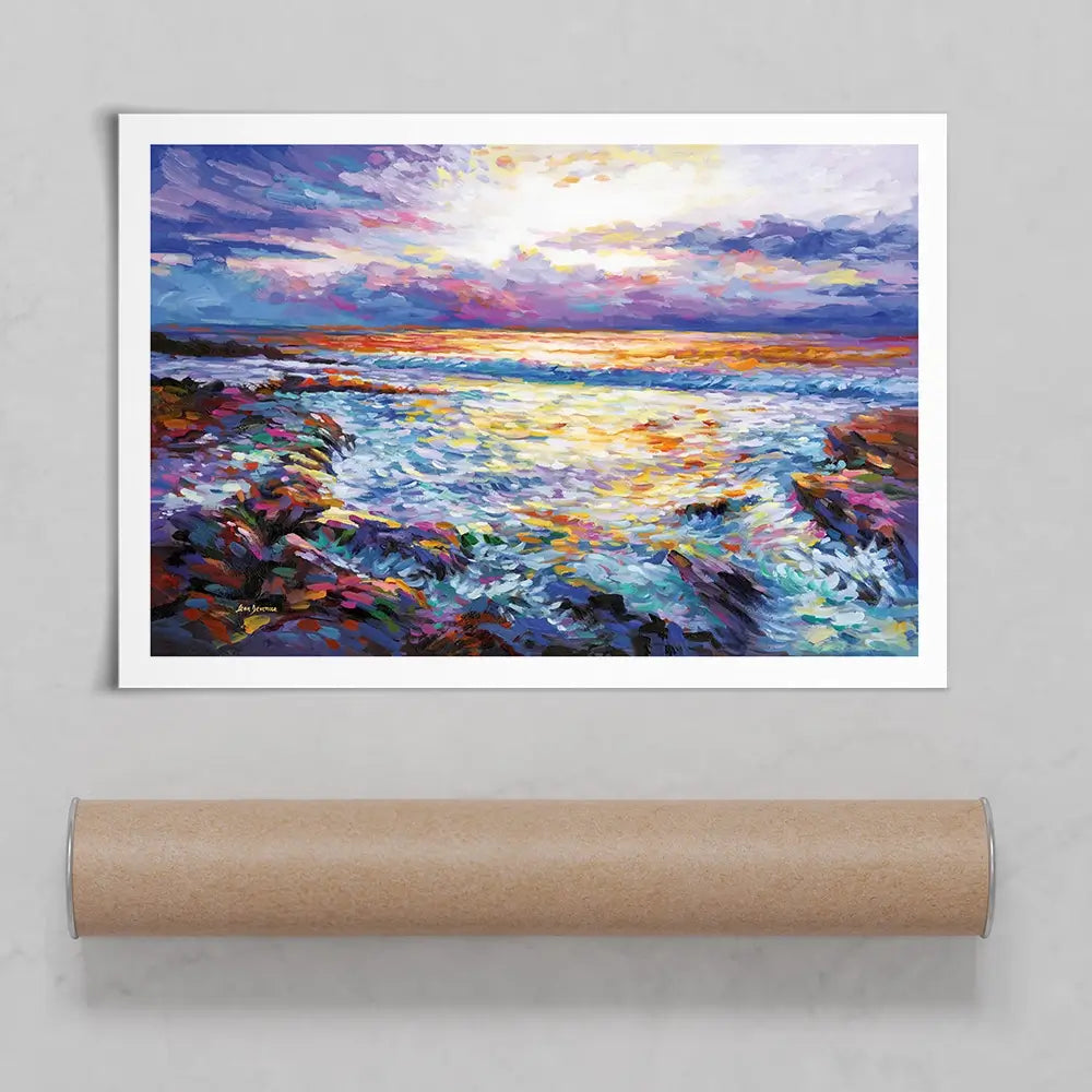 Contemplation By The Sea Art Print Contemplation By The Sea Art Print wall art product Leon Devenice