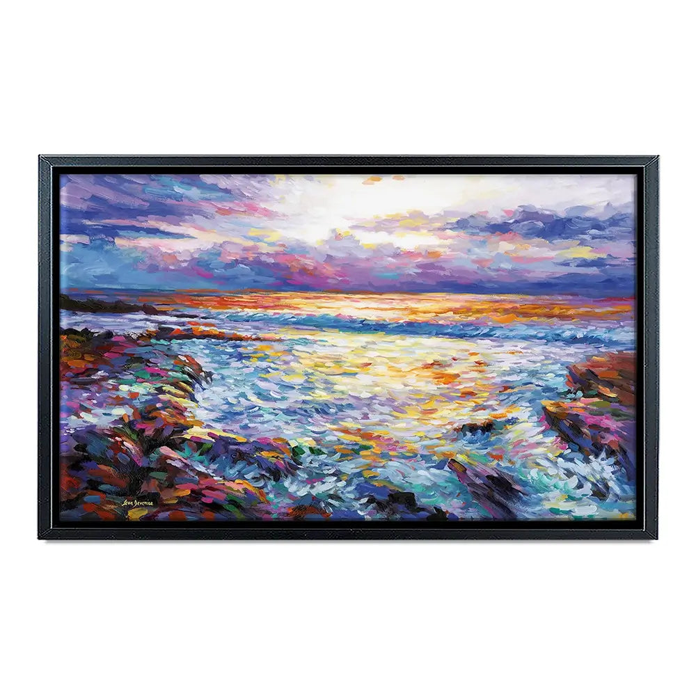 Contemplation By The Sea Canvas Print Contemplation By The Sea Canvas Print wall art product Leon Devenice