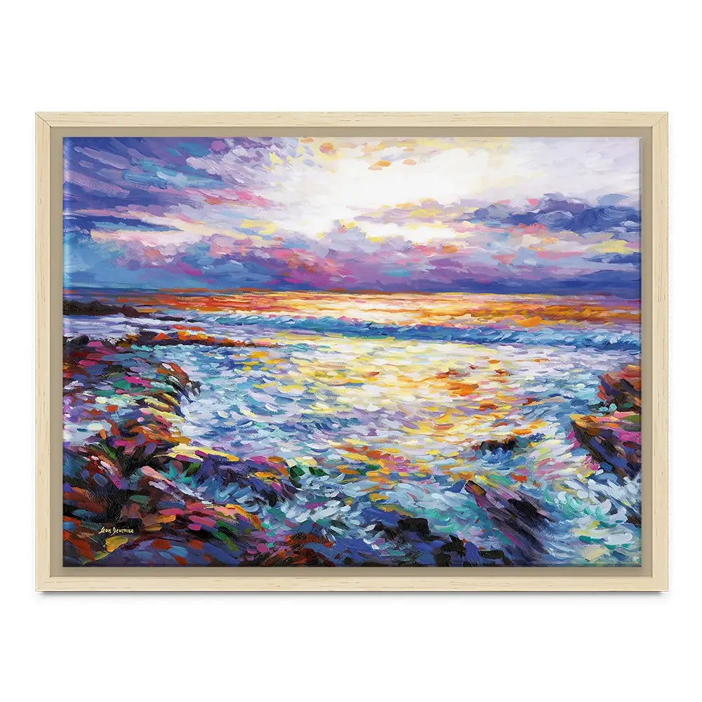 Contemplation By The Sea Canvas Print Contemplation By The Sea Canvas Print wall art product Leon Devenice