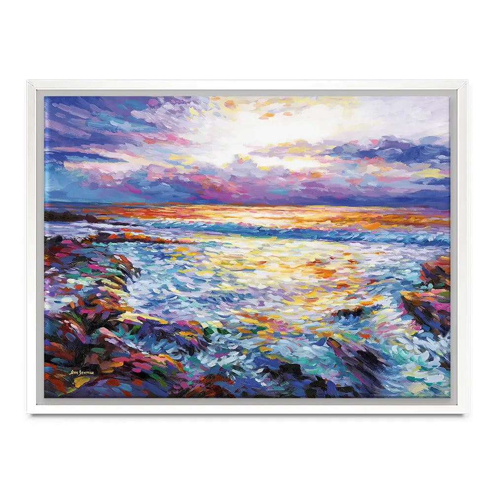 Contemplation By The Sea Canvas Print Contemplation By The Sea Canvas Print wall art product Leon Devenice