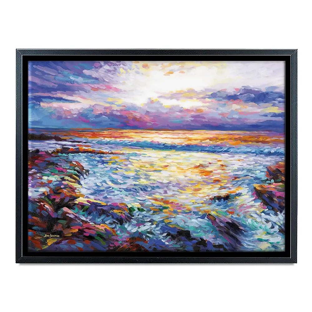 Contemplation By The Sea Canvas Print Contemplation By The Sea Canvas Print wall art product Leon Devenice
