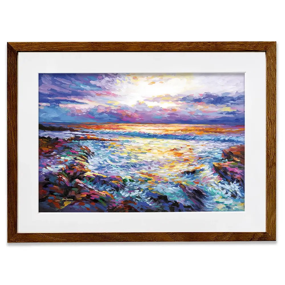 Contemplation By The Sea Framed Art Print Contemplation By The Sea Framed Art Print wall art product Leon Devenice