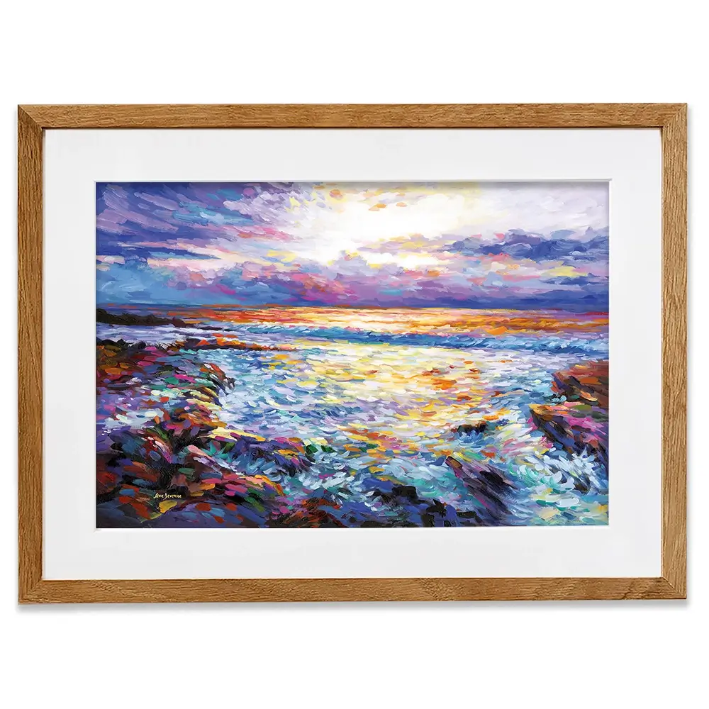 Contemplation By The Sea Framed Art Print Contemplation By The Sea Framed Art Print wall art product Leon Devenice