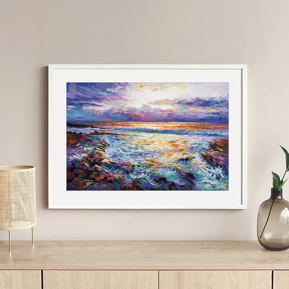 Contemplation By The Sea Framed Art Print Contemplation By The Sea Framed Art Print wall art product Leon Devenice