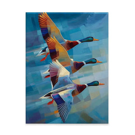 Contemporary Ducks Canvas Print Contemporary Ducks Canvas Print wall art product David Alexander Elder