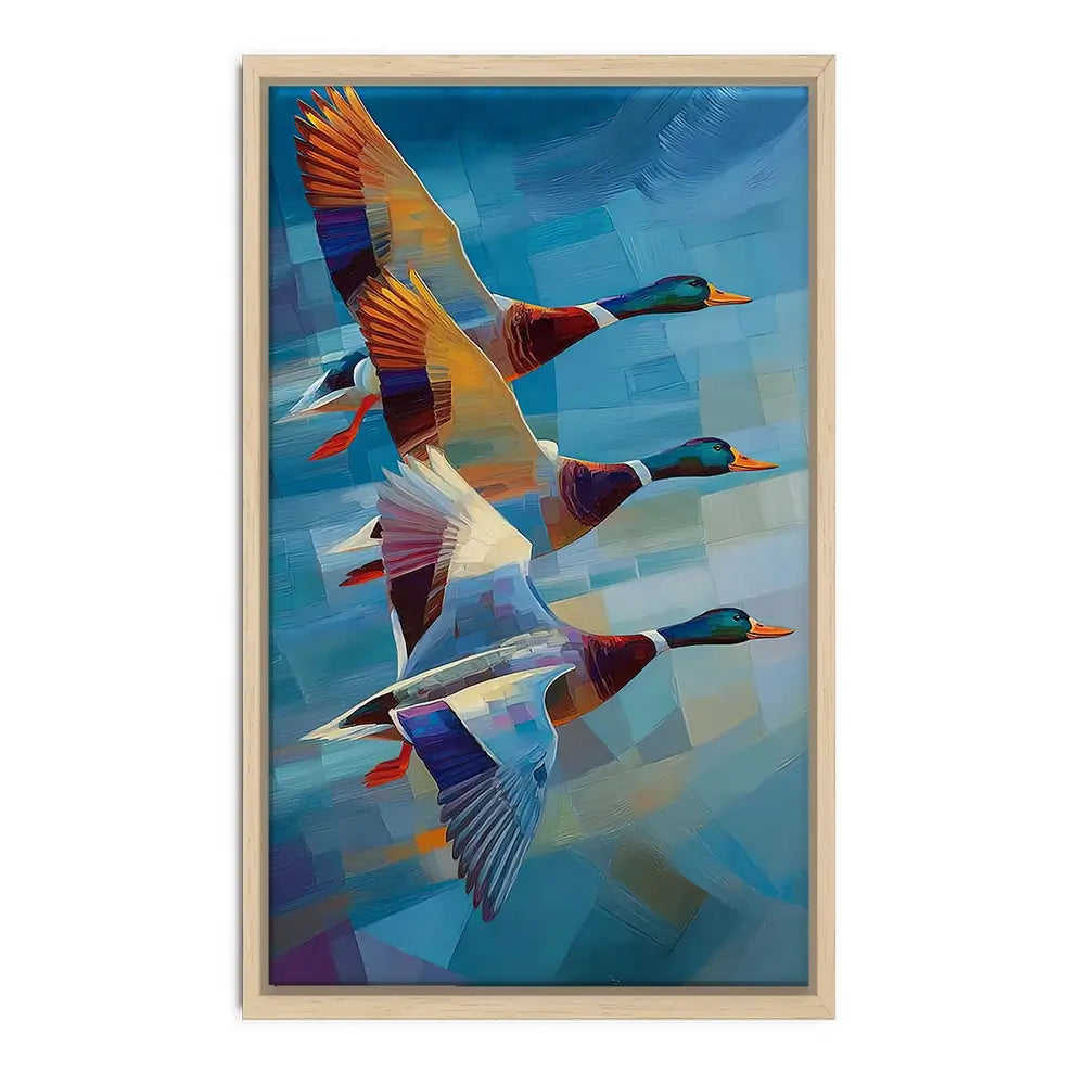 Contemporary Ducks Oversized Canvas Print Contemporary Ducks Oversized Canvas Print wall art product David Alexander Elder