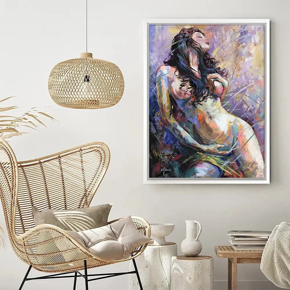 Contemporary Nude Woman Canvas Print Contemporary Nude Woman Canvas Print wall art product Leon Devenice
