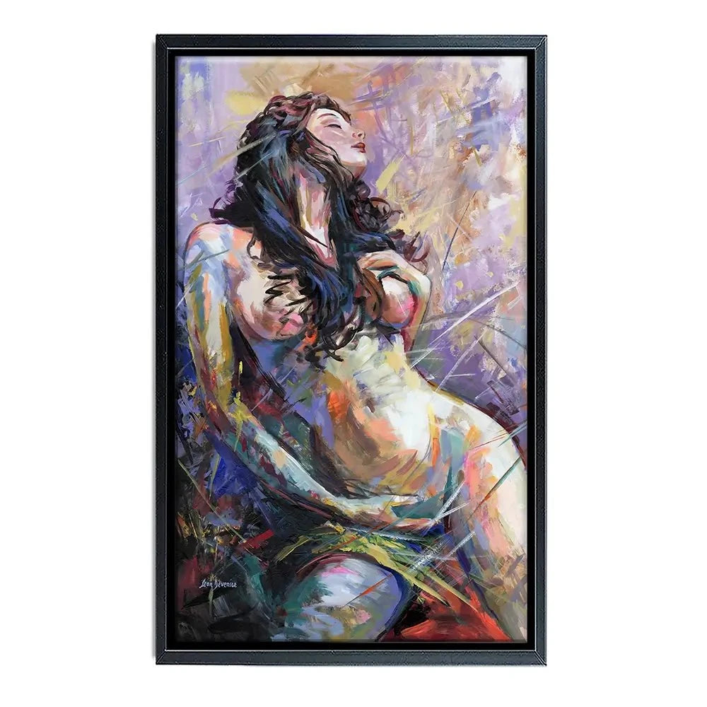 Contemporary Nude Woman Canvas Print Contemporary Nude Woman Canvas Print wall art product Leon Devenice