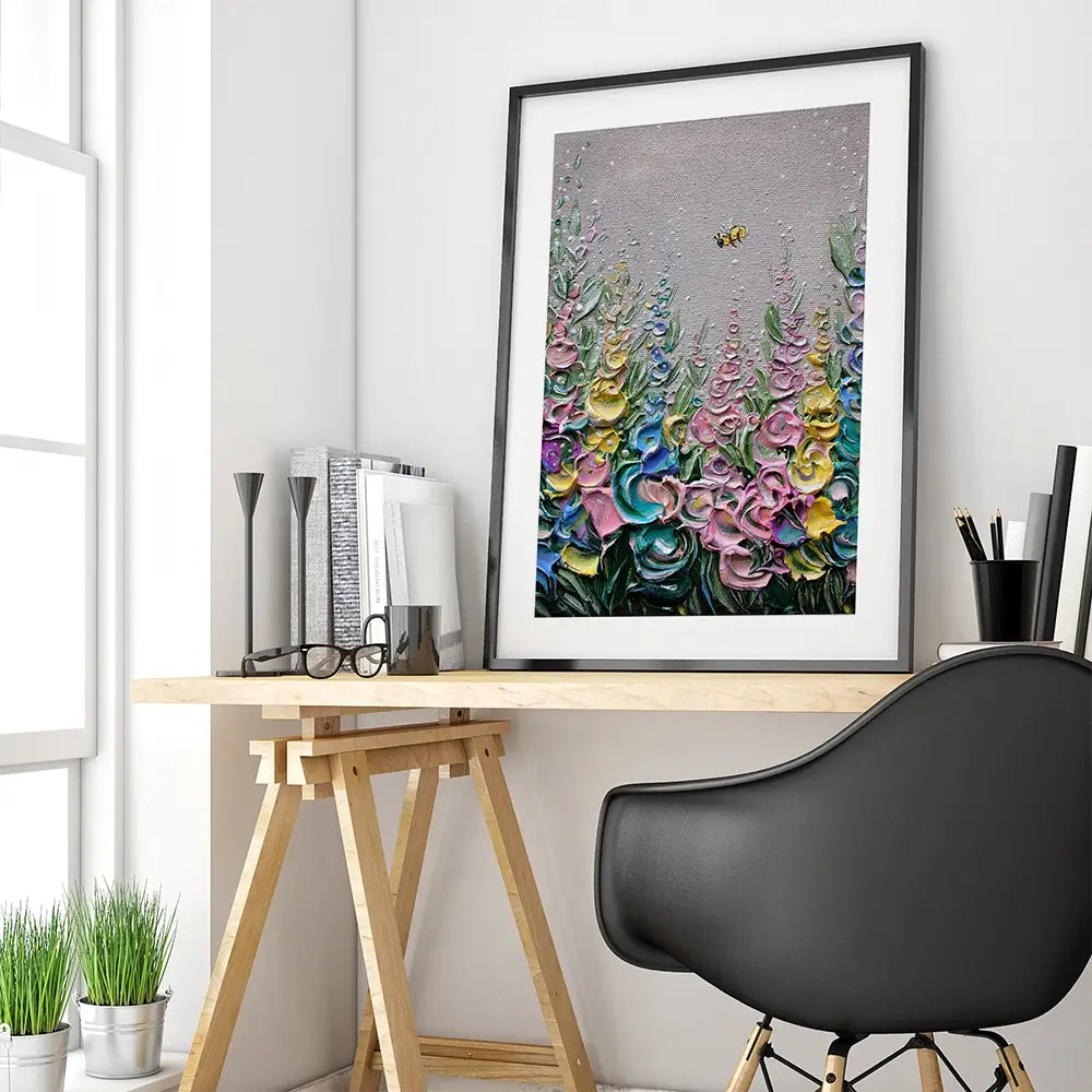 Contentment Framed Art Print Contentment Framed Art Print wall art product Nada Khatib