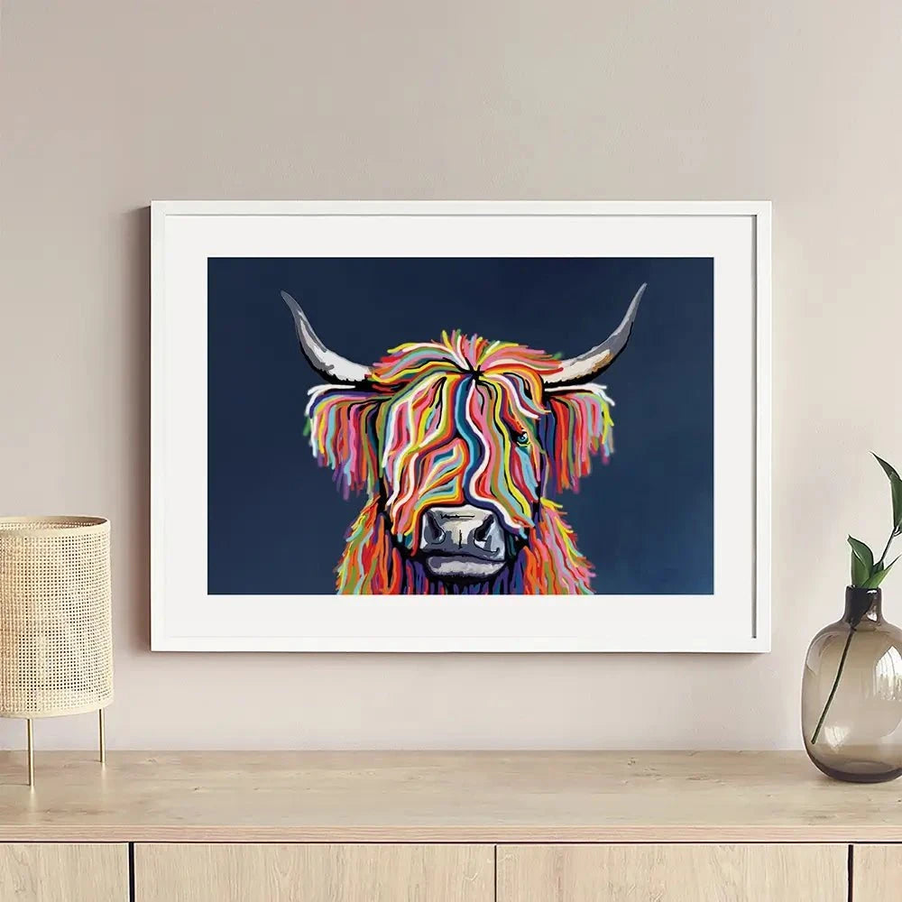 Coo In Navy Blue Framed Art Print Coo In Navy Blue Framed Art Print | Coo in Navy Blue Artwork wall art product Independent