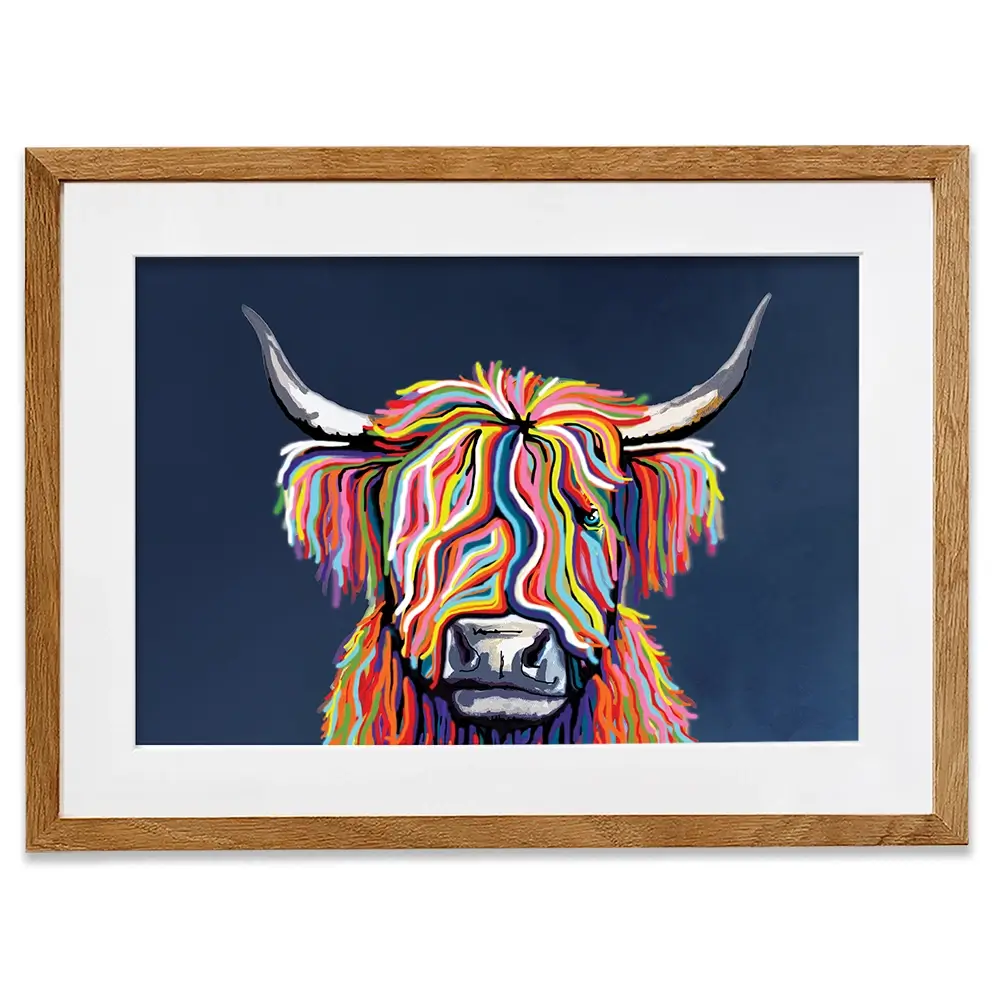 Coo In Navy Blue Framed Art Print Coo In Navy Blue Framed Art Print | Coo in Navy Blue Artwork wall art product Independent