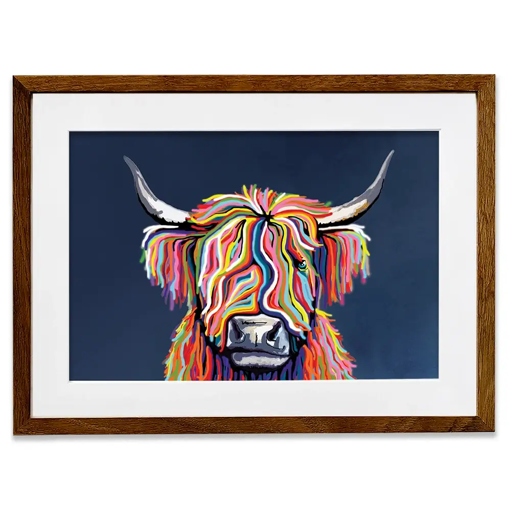 Coo In Navy Blue Framed Art Print Coo In Navy Blue Framed Art Print | Coo in Navy Blue Artwork wall art product Independent