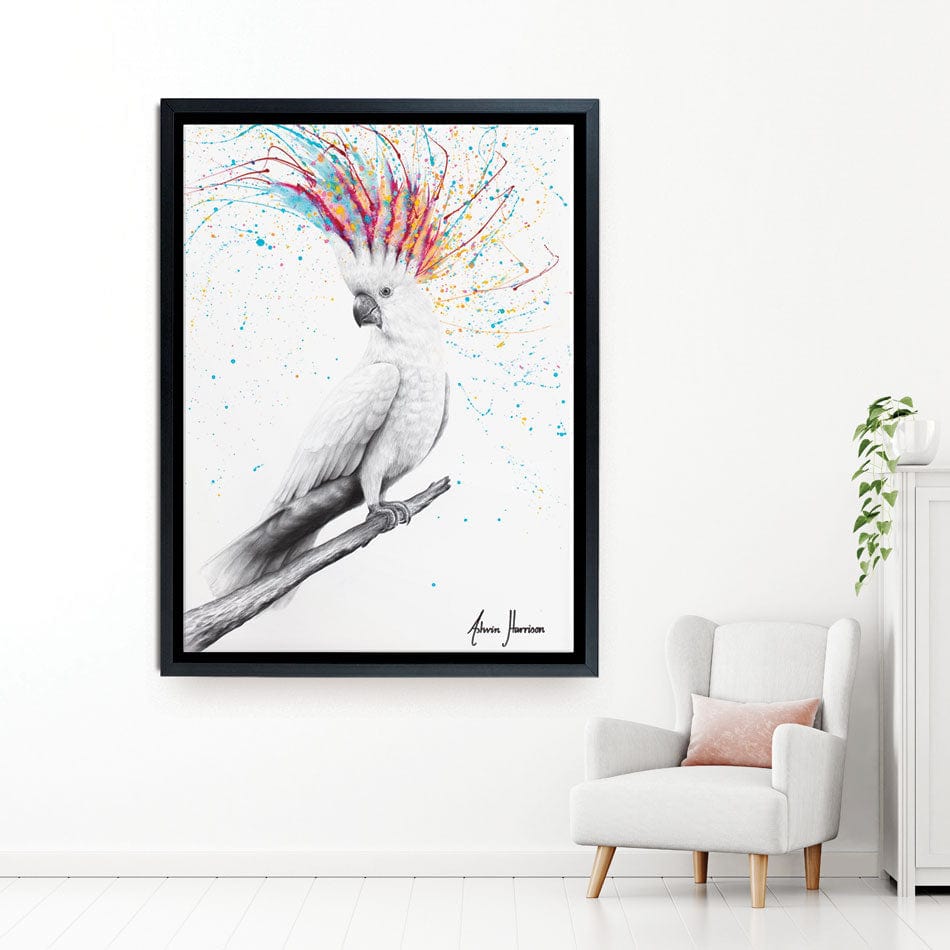 Cool Cocktaoo Canvas Print wall art product Ashvin Harrison