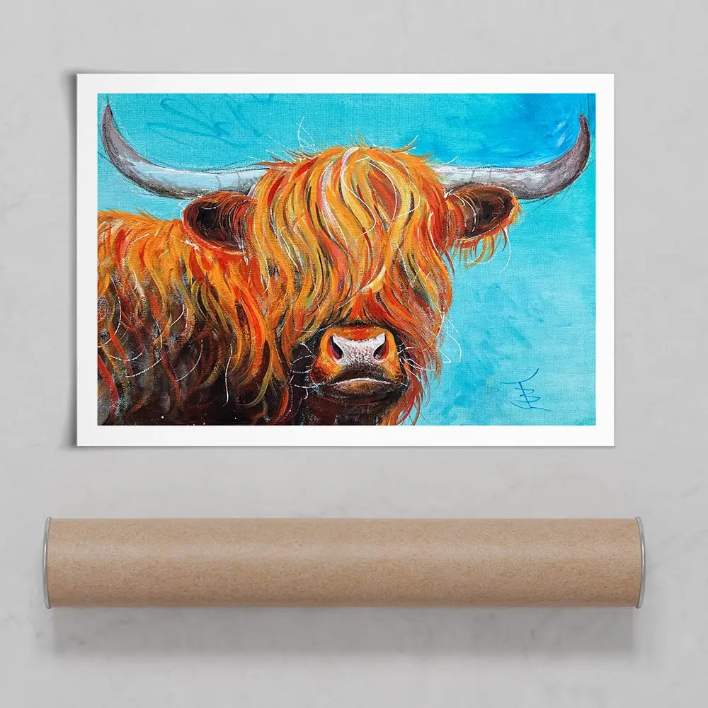 Cool Coo Art Print Cool Coo Art Print wall art product Jane Brookshaw