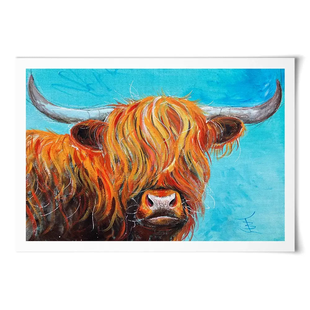 Cool Coo Art Print Cool Coo Art Print wall art product Jane Brookshaw
