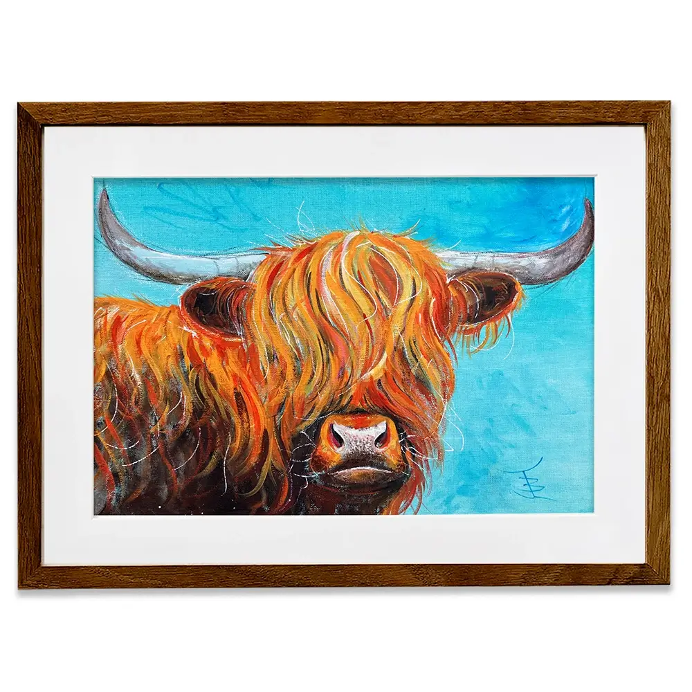 Cool Coo Framed Art Print Cool Coo Framed Art Print wall art product Jane Brookshaw