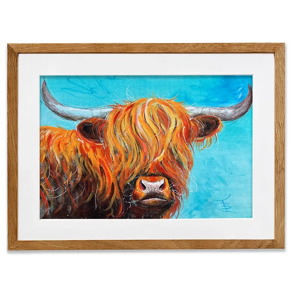 Cool Coo Framed Art Print Cool Coo Framed Art Print wall art product Jane Brookshaw