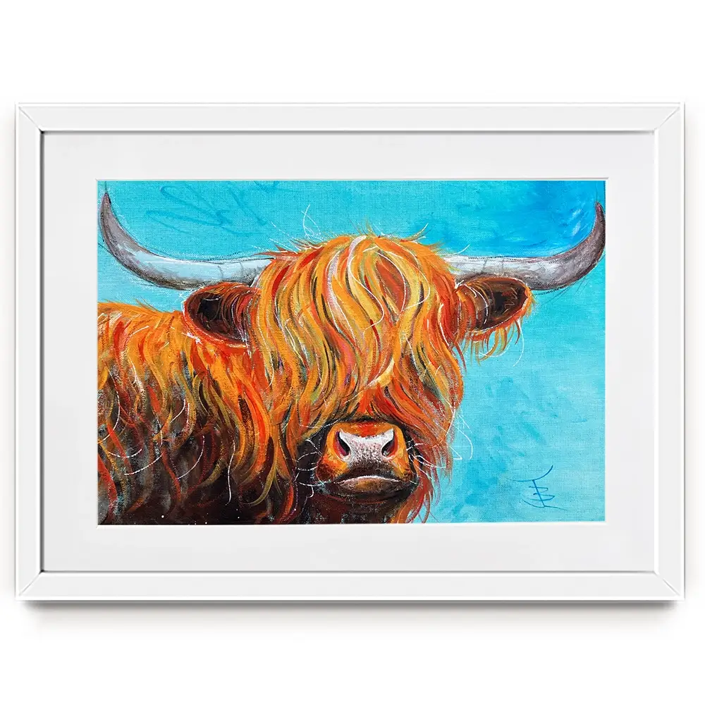 Cool Coo Framed Art Print Cool Coo Framed Art Print wall art product Jane Brookshaw