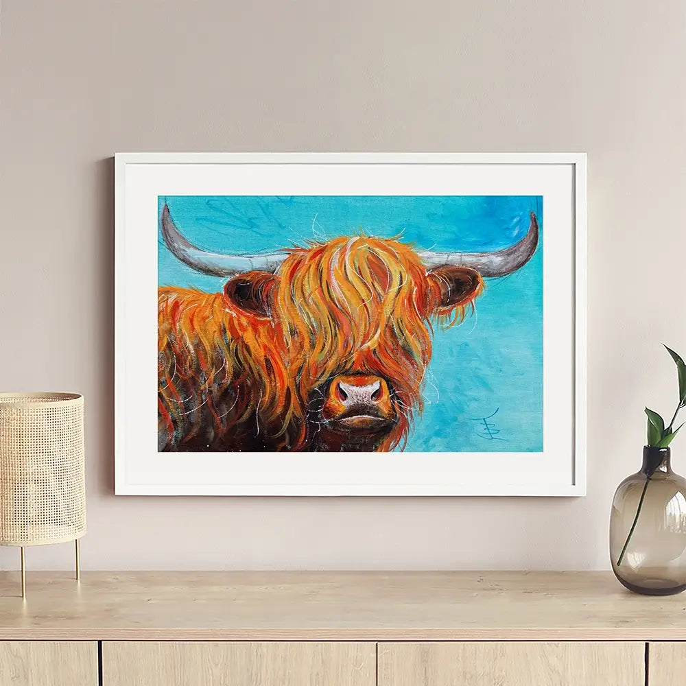Cool Coo Framed Art Print Cool Coo Framed Art Print wall art product Jane Brookshaw