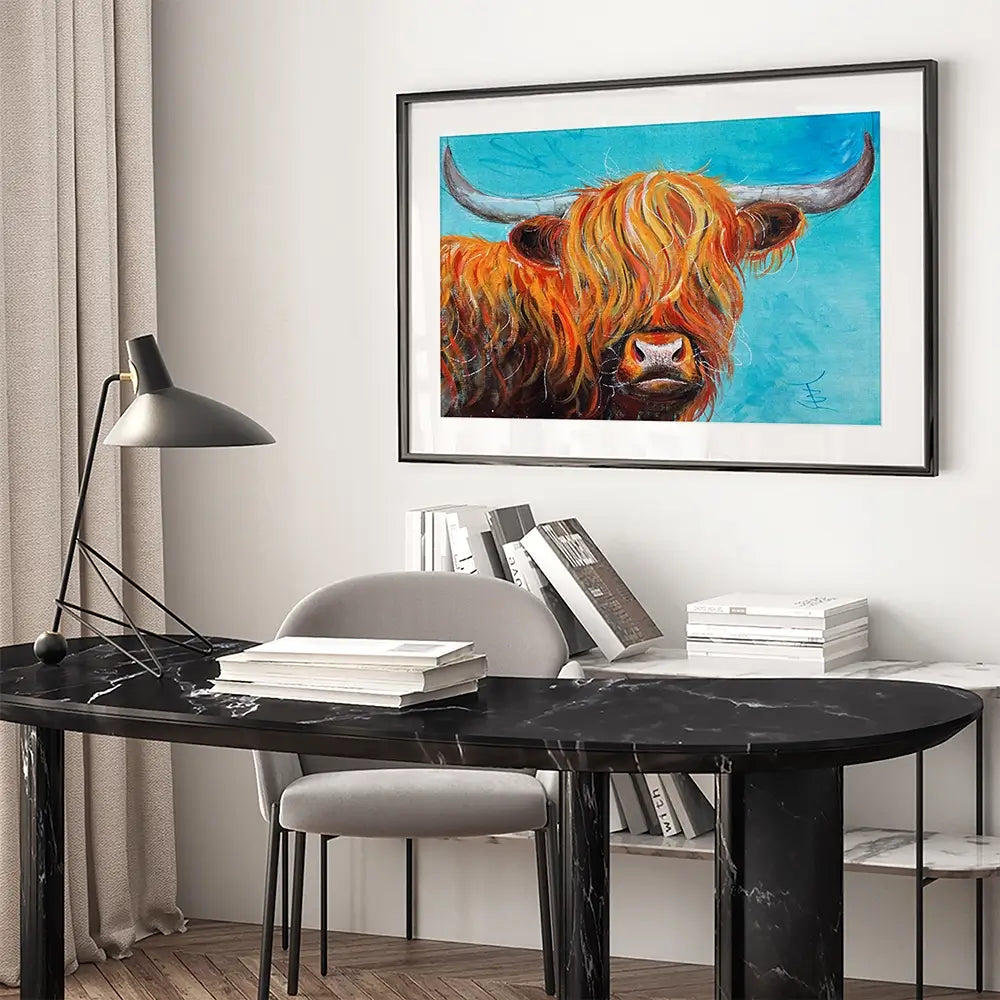 Cool Coo Framed Art Print Cool Coo Framed Art Print wall art product Jane Brookshaw
