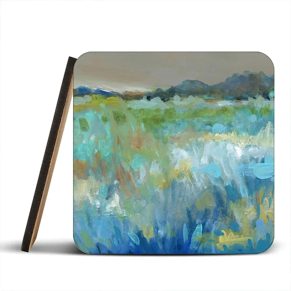 Cool Mountain Meadows Coaster Set Cool Mountain Meadows Coaster Set wall art product Carol Robinson