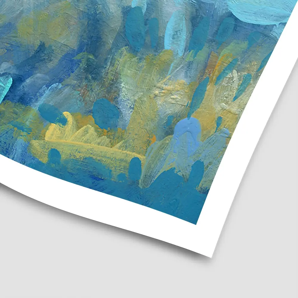 Cool Mountain Meadows Square Art Print Cool Mountain Meadows Square Art Print wall art product Carol Robinson