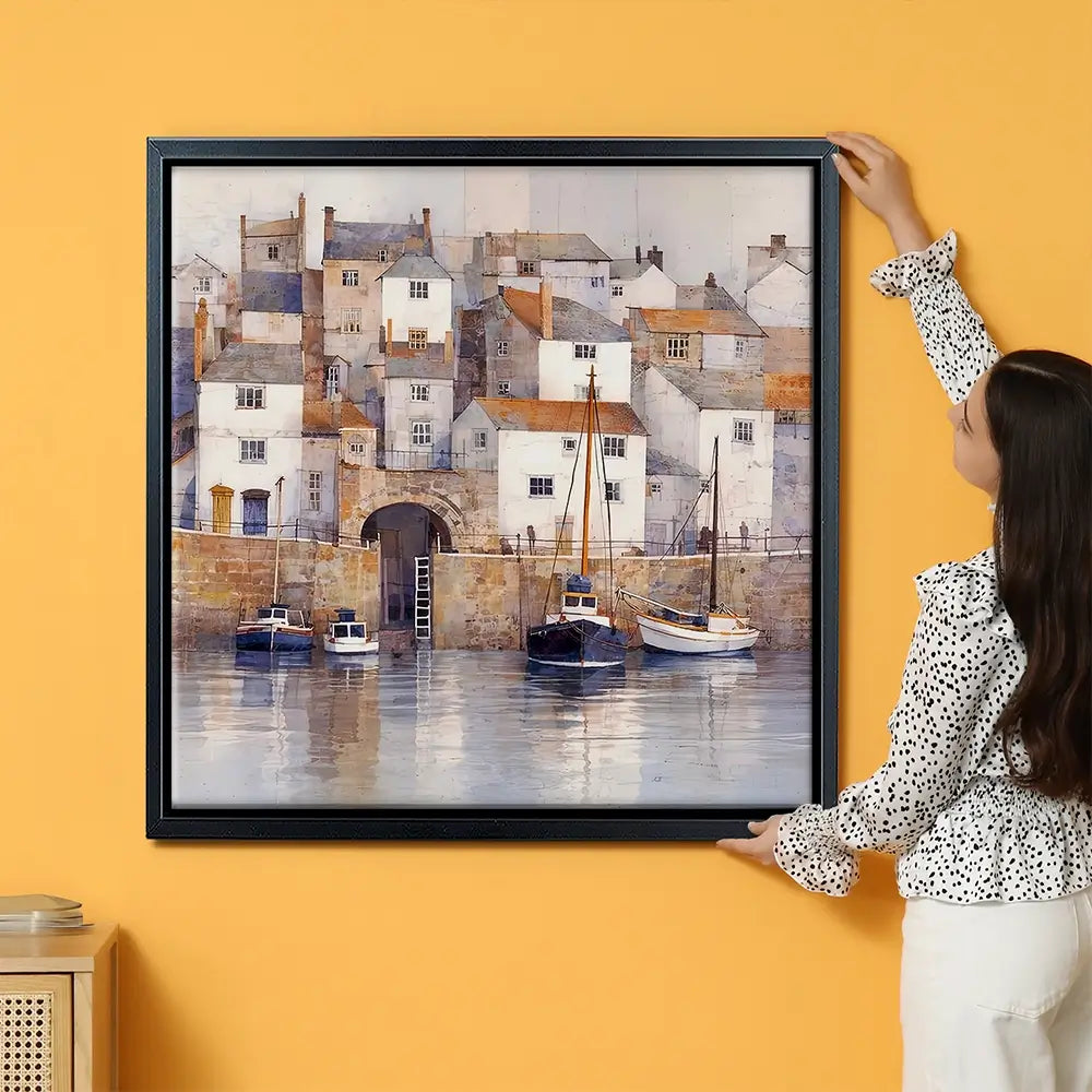 Copper Cornwall Oversized Canvas Print Copper Cornwall Oversized Canvas Print wall art product Art Print Shop