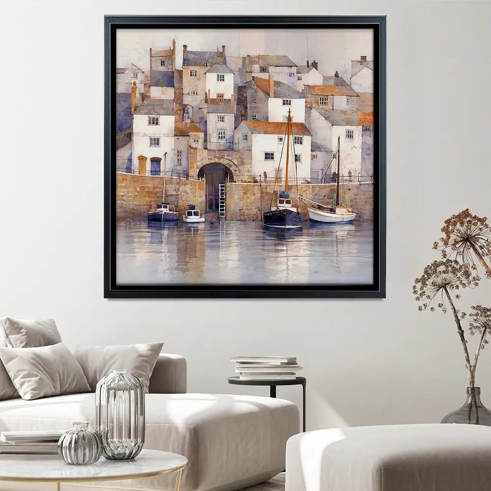 Copper Cornwall Square Canvas Print Copper Cornwall Square Canvas Print wall art product David Alexander Elder