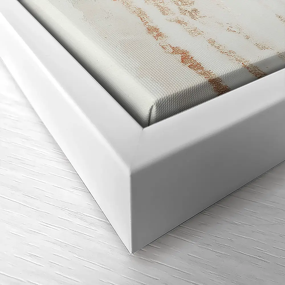 Copper Stripe Field Canvas Print Copper Stripe Field Canvas Print wall art product Chromatic Storm Studio