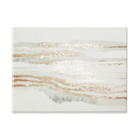 Copper Stripe Field Canvas Print Copper Stripe Field Canvas Print wall art product Chromatic Storm Studio