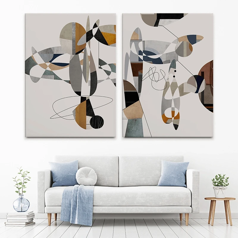 Copycat Duo Canvas Print Copycat Duo Canvas Print wall art product Roberto Moro