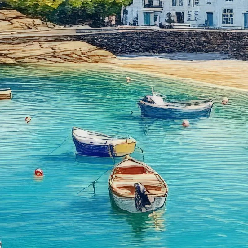 Cornwall Coast Art Print Cornwall Coast Art Print wall art product David Alexander Elder