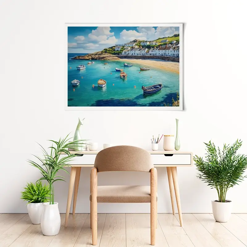 Cornwall Coast Art Print Cornwall Coast Art Print wall art product David Alexander Elder