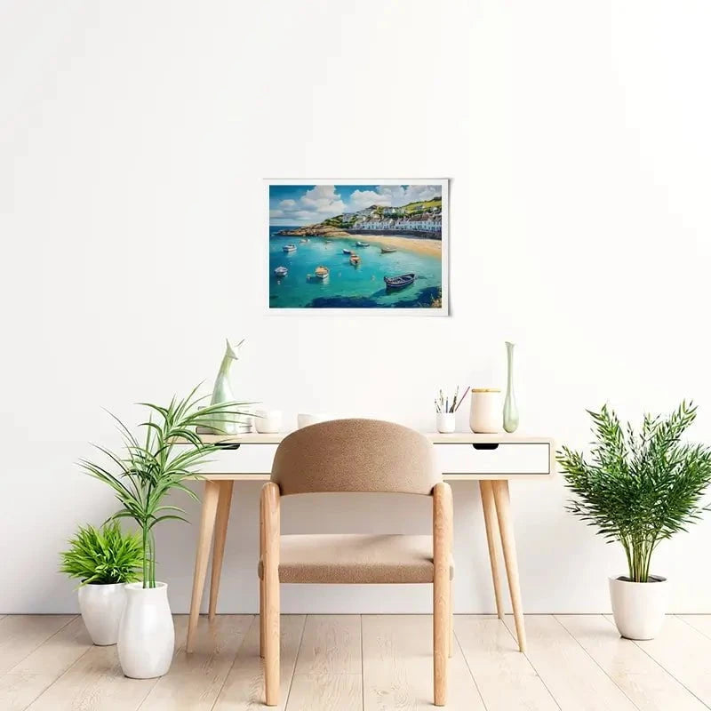 Cornwall Coast Art Print Cornwall Coast Art Print wall art product David Alexander Elder