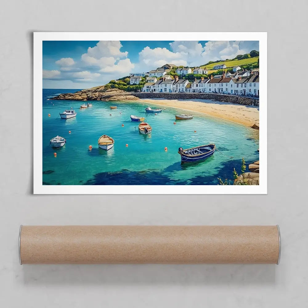 Cornwall Coast Art Print Cornwall Coast Art Print wall art product David Alexander Elder