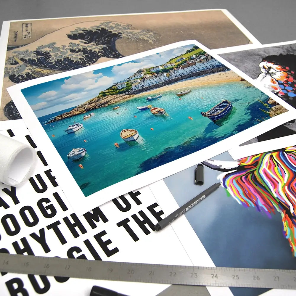 Cornwall Coast Art Print Cornwall Coast Art Print wall art product David Alexander Elder