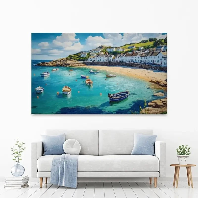 Cornwall Coast Canvas Print Cornwall Coast Canvas Print wall art product David Alexander Elder