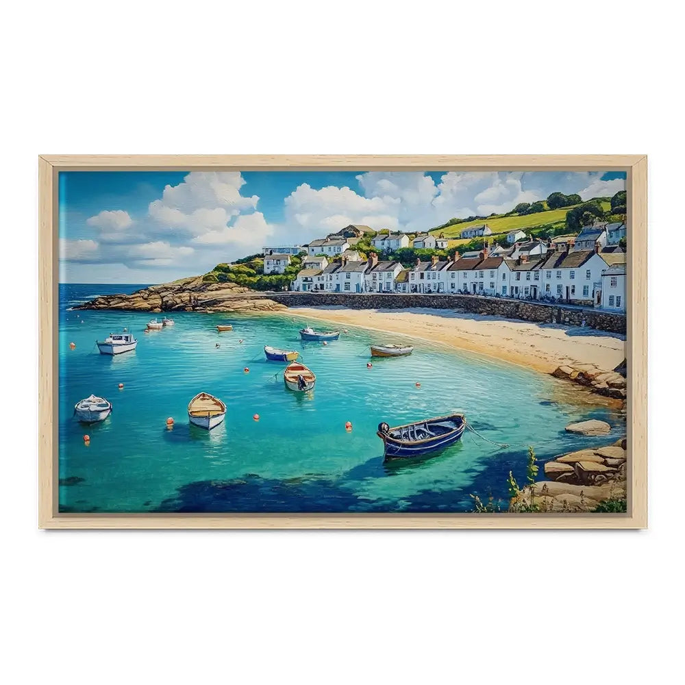Cornwall Coast Canvas Print Cornwall Coast Canvas Print wall art product David Alexander Elder