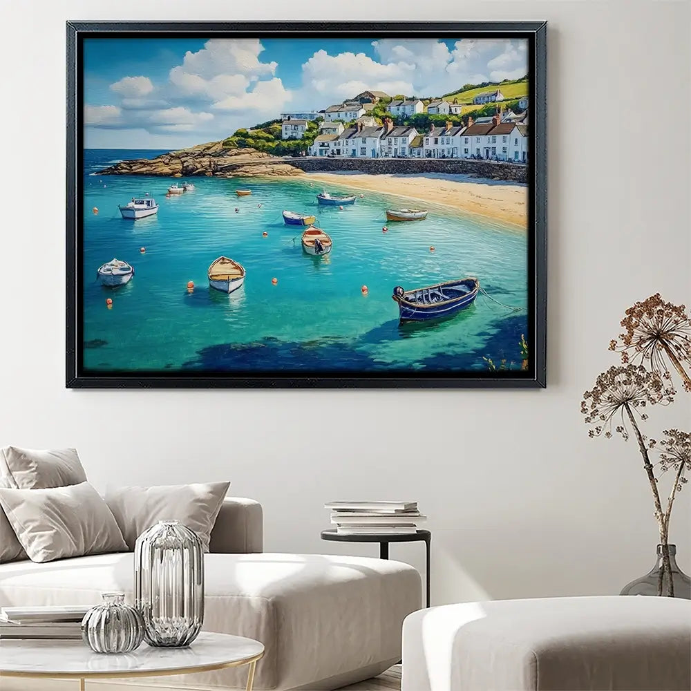 Cornwall Coast Canvas Print Cornwall Coast Canvas Print wall art product David Alexander Elder