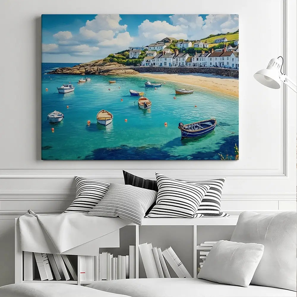 Cornwall Coast Canvas Print Cornwall Coast Canvas Print wall art product David Alexander Elder