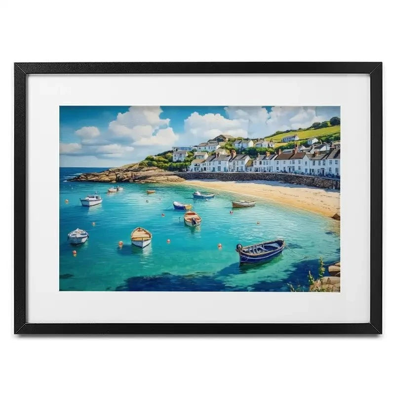 Cornwall Coast Framed Art Print Cornwall Coast Framed Art Print wall art product David Alexander Elder