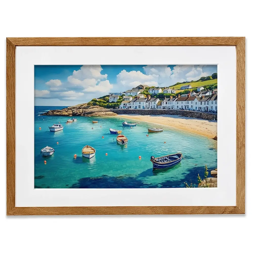 Cornwall Coast Framed Art Print Cornwall Coast Framed Art Print wall art product David Alexander Elder