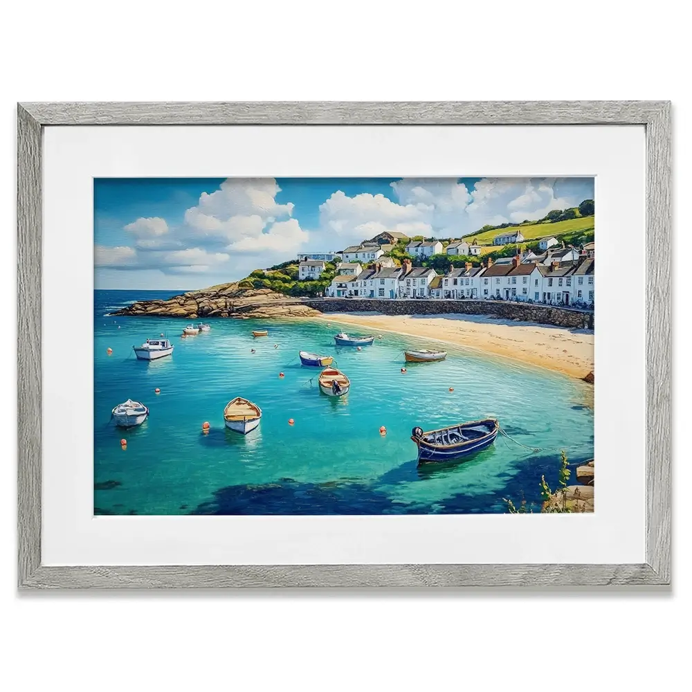 Cornwall Coast Framed Art Print Cornwall Coast Framed Art Print wall art product David Alexander Elder