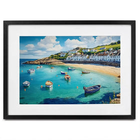 Cornwall Coast Framed Art Print Cornwall Coast Framed Art Print wall art product David Alexander Elder