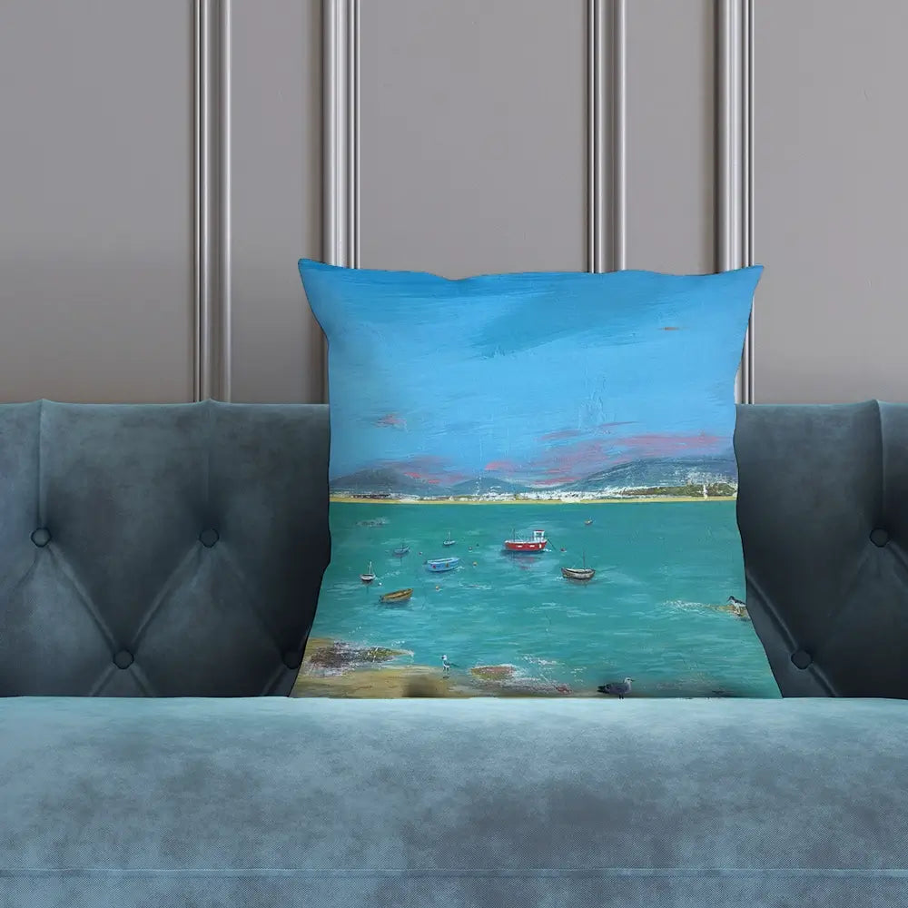 Cornwall Scene Cushion Cornwall Scene Cushion wall art product Karen Sutton